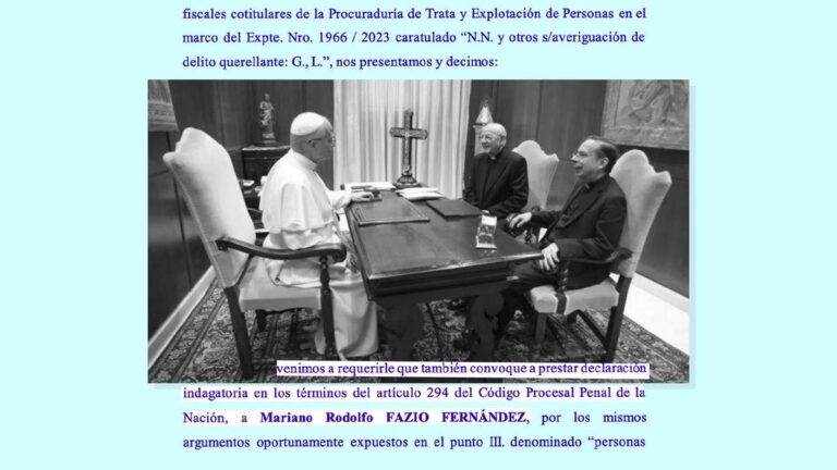 El ‘número dos’ del Opus Dei, acusado formalmente de trata de mujeres en Argentina